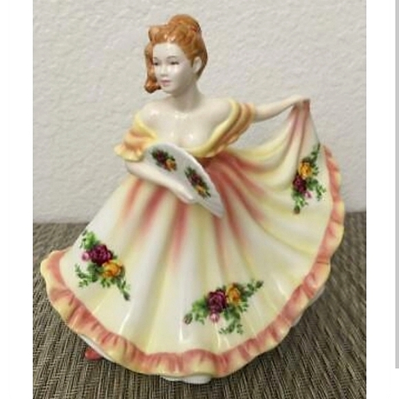 👉*VINTAGE* ROYAL ALBERT "CHARLOTTE" OCR DESIGN DRESS~  ROYAL DOULTON #HN4949 - Picture 1 of 5